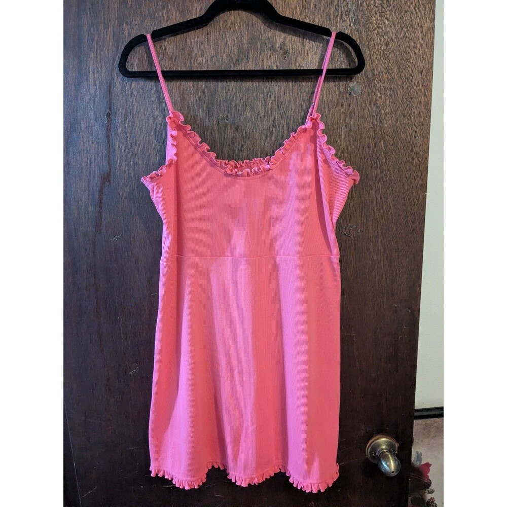 Future Collective Alani Noelle Large Pink Mini Dress